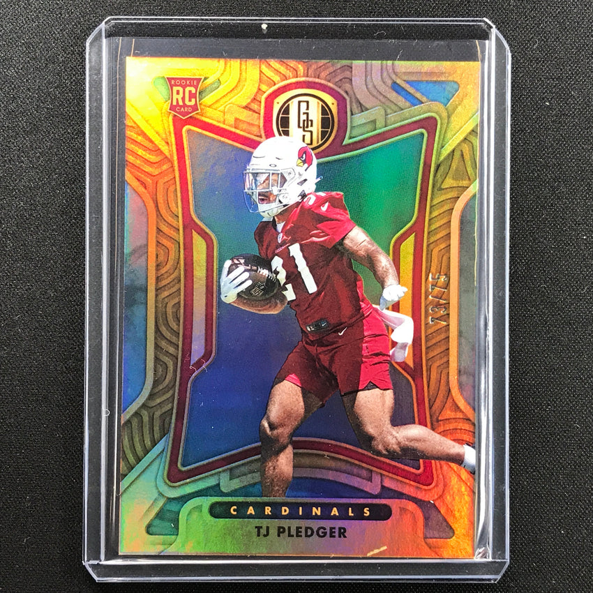 2022 Gold Standard Tj Pledger Rookie Platinum 73/75