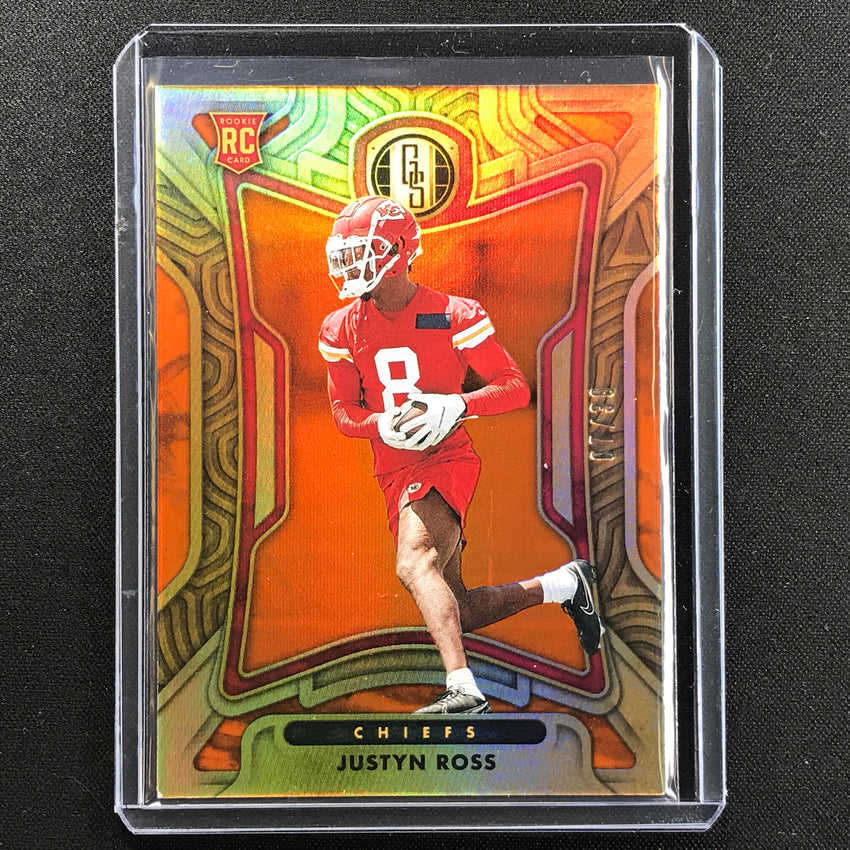 2022 Gold Standard Justyn Ross Rookie Citrine 7/30