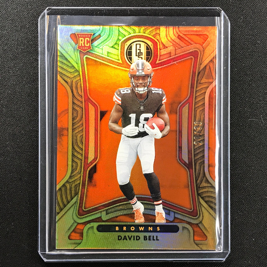 2022 Gold Standard David Bell Rookie Citrine 28/30