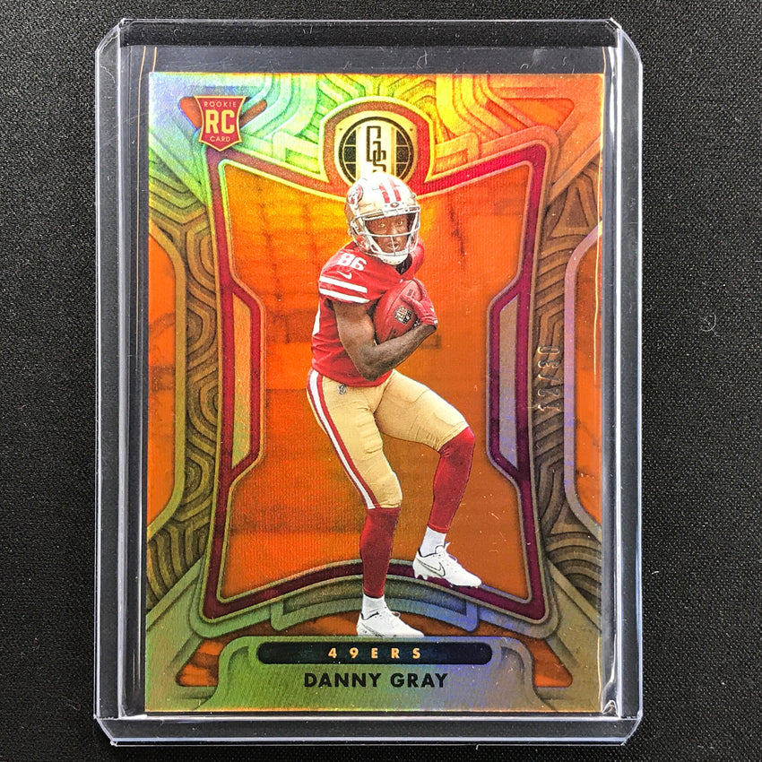 2022 Gold Standard Danny Gray Rookie Citrine 12/30