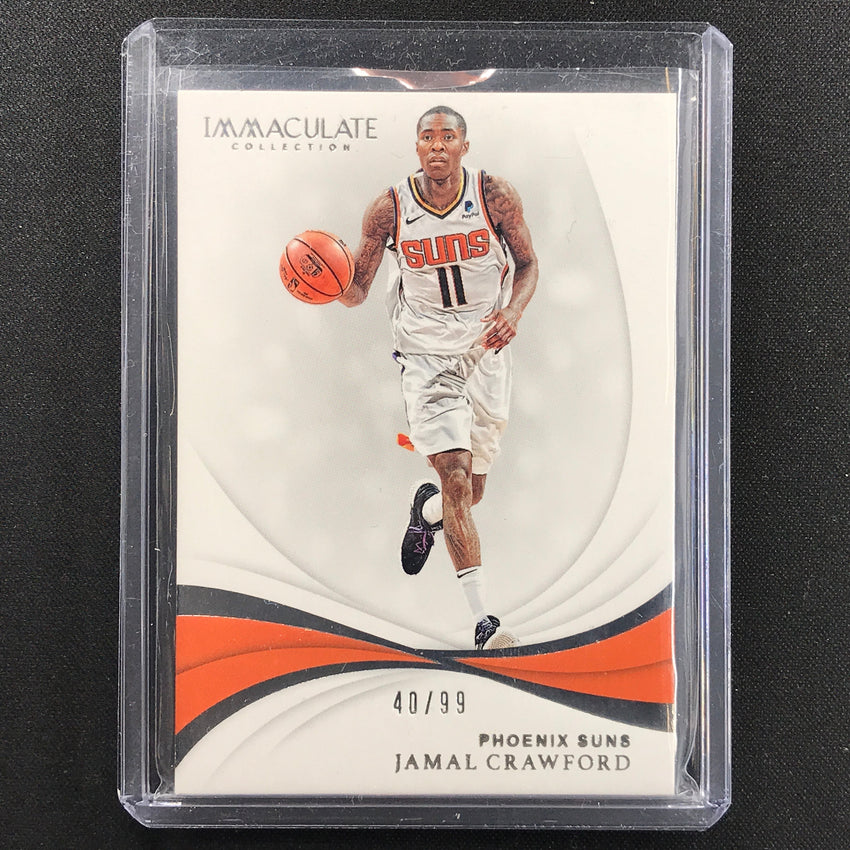 2018-19 Immaculate Jamal Crawford Base 40/99