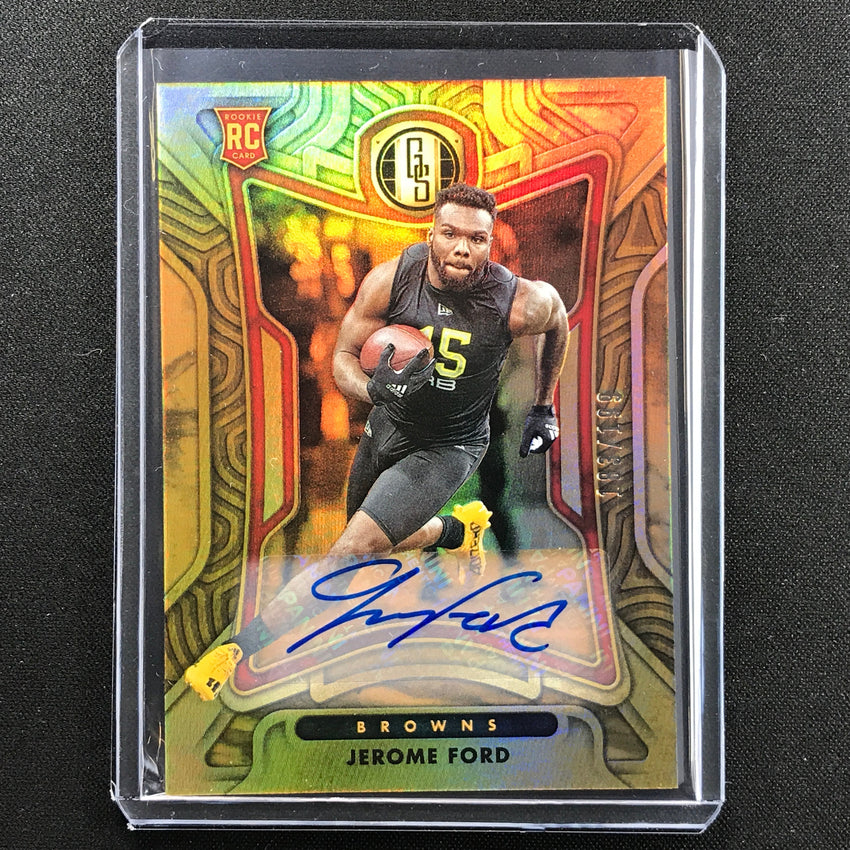 2022 Gold Standard Jerome Ford Base Rookie Auto 183/199