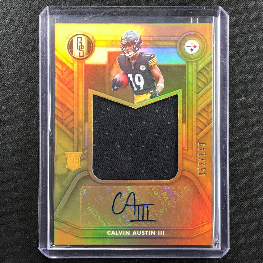 2022 Gold Standard Calvin Austin Iii Rookie Jersey Auto Jumbo 52/149
