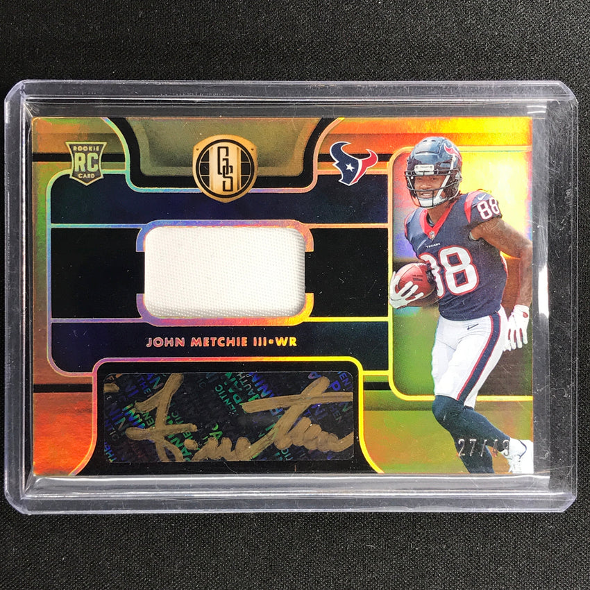 2022 Gold Standard John Metchie Iii Rookie Jersey Auto Prime 27/49