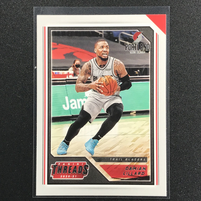 2020-21 Chronicles DAMIAN LILLARD Threads Base #83