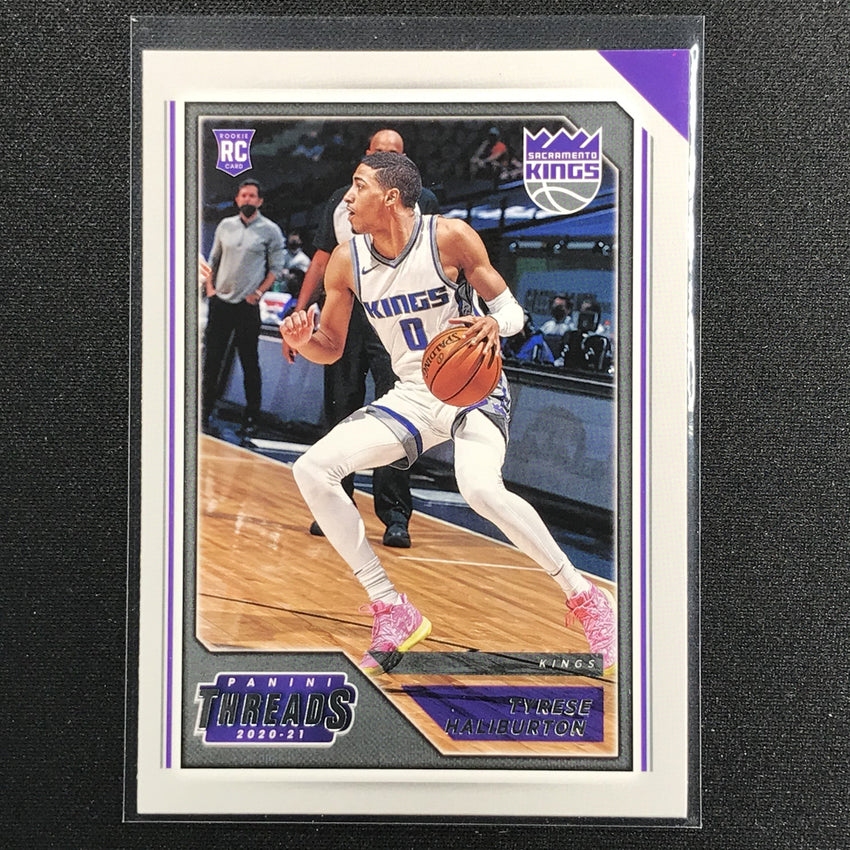 2020-21 Chronicles TYRESE HALIBURTON Threads Rookie Base #91
