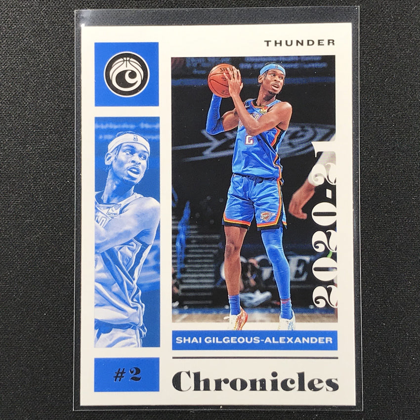 2020-21 Chronicles SHAI GILGEOUS-ALEXANDER Chronicles Base #11