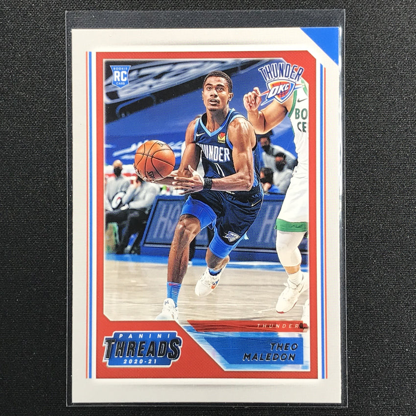 2020-21 Chronicles THEO MALEDON Threads Rookie Base #99