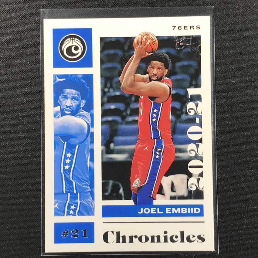 2020-21 Chronicles JOEL EMBIID Chronicles Base #13