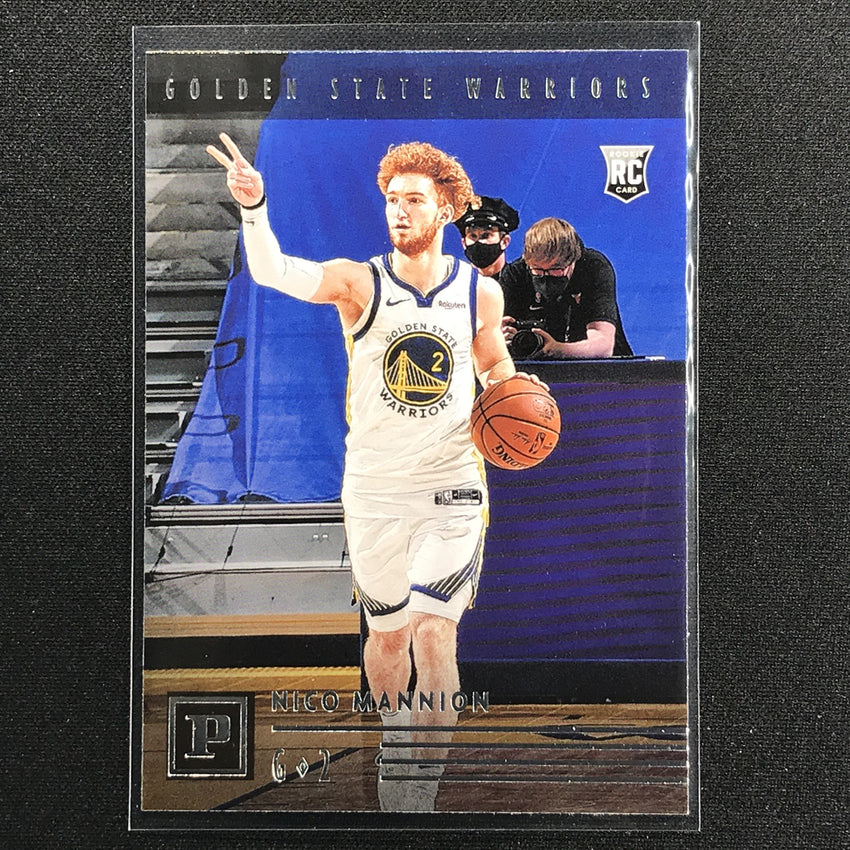 2020-21 Chronicles NICO MANNION Panini Base Rookie #112