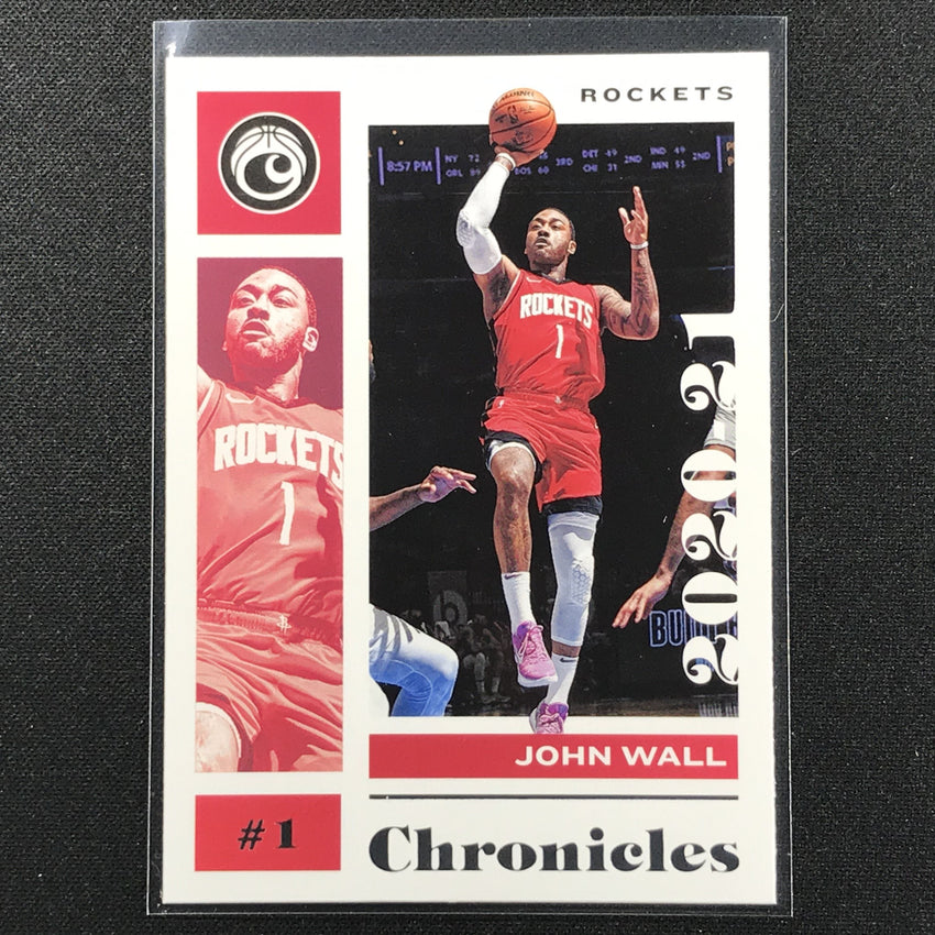 2020-21 Chronicles JOHN WALL Chronicles Base #16