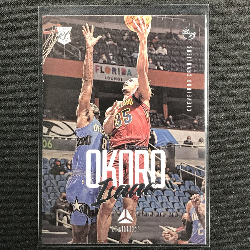2020-21 Chronicles ISAAC OKORO Luminance Rookie Base #146