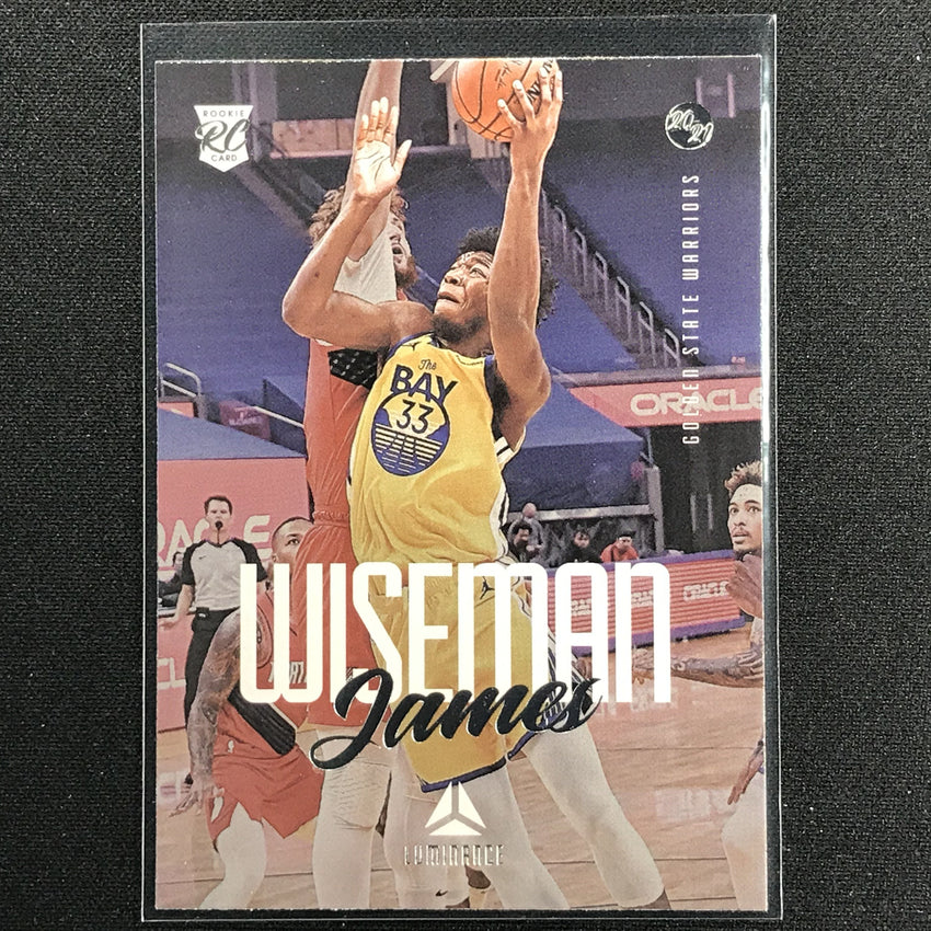 2020-21 Chronicles JAMES WISEMAN Luminance Rookie Base #161