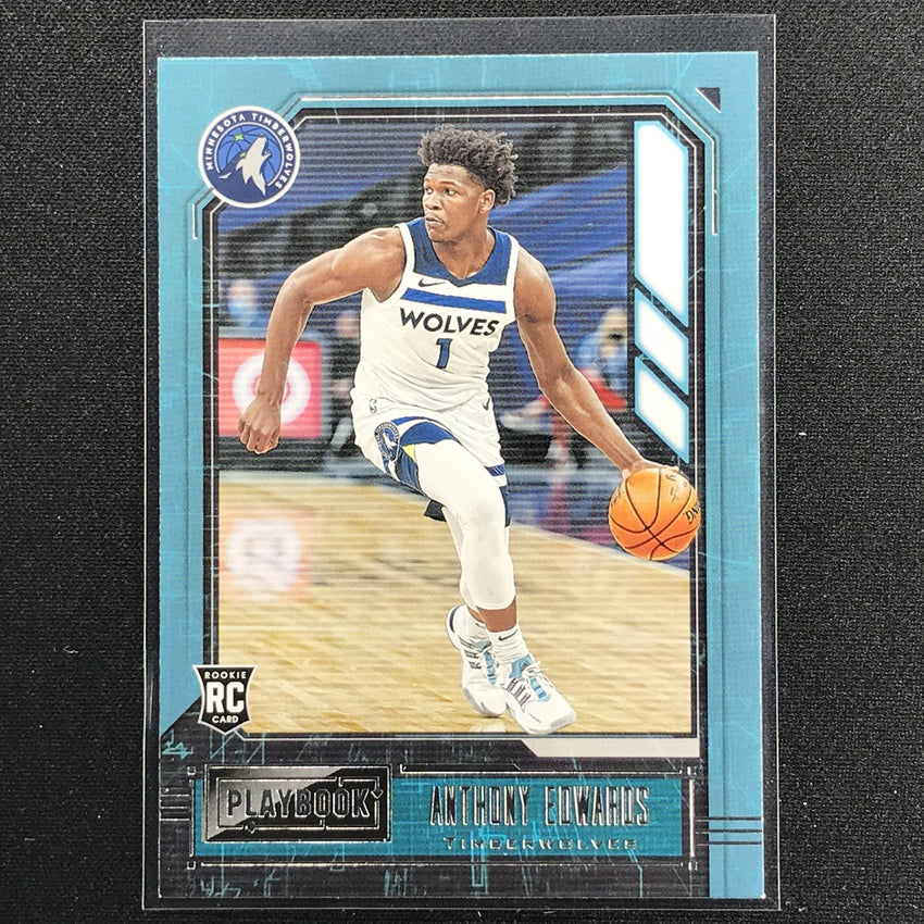2020-21 Chronicles ANTHONY EDWARDS Playbook Rookie Base #167