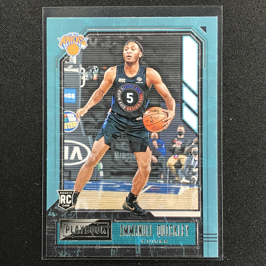 2020-21 Chronicles IMMANUEL QUICKLEY Playbook Rookie Base #179
