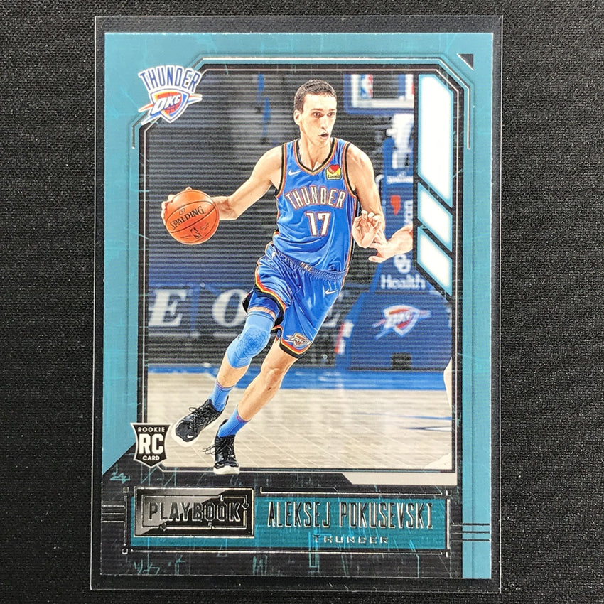2020-21 Chronicles ALEKSEJ POKUSEVSKI Playbook Rookie Base #182