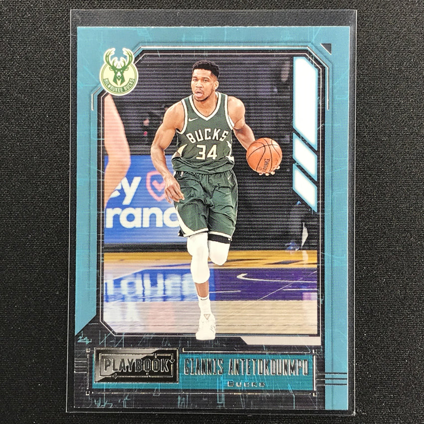 2020-21 Chronicles GIANNIS ANTETOKOUNMPO Playbook Base #185