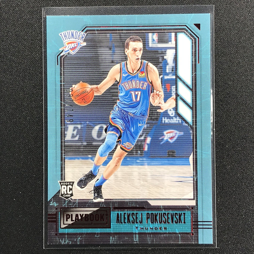 2020-21 Chronicles Aleksej Pokusevski Playbook Rookie Red 87/149