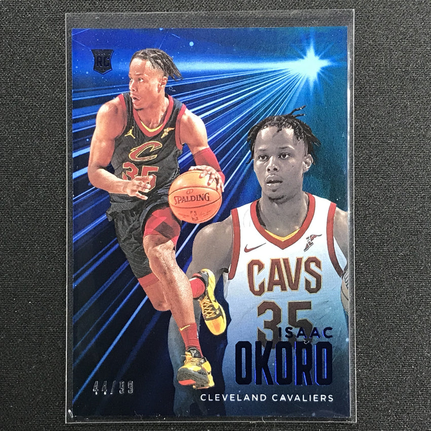2020-21 Chronicles Isaac Okoro Essentials Rookie Blue 44/99