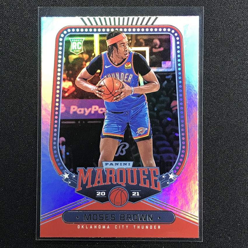 2020-21 Chronicles MOSES BROWN Marquee Rookie Base #250