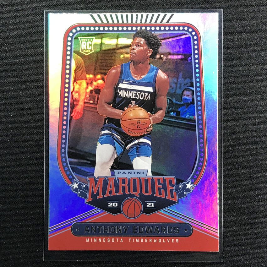 2020-21 Chronicles ANTHONY EDWARDS Marquee Rookie Base #254