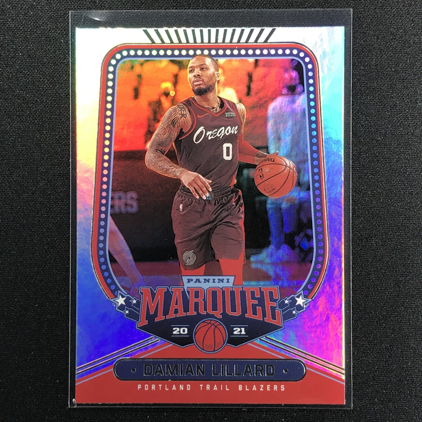 2020-21 Chronicles DAMIAN LILLARD Marquee Base #257
