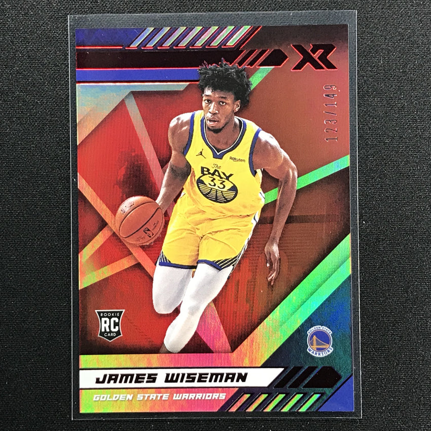 2020-21 Chronicles James Wiseman Xr Rookie Red 123/149