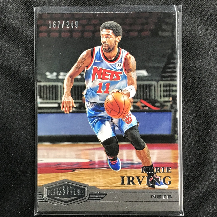 2020-21 Chronicles Kyrie Irving Plates And Patches Base 167/249