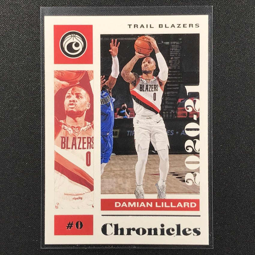 2020-21 Chronicles DAMIAN LILLARD Chronicles Base #3