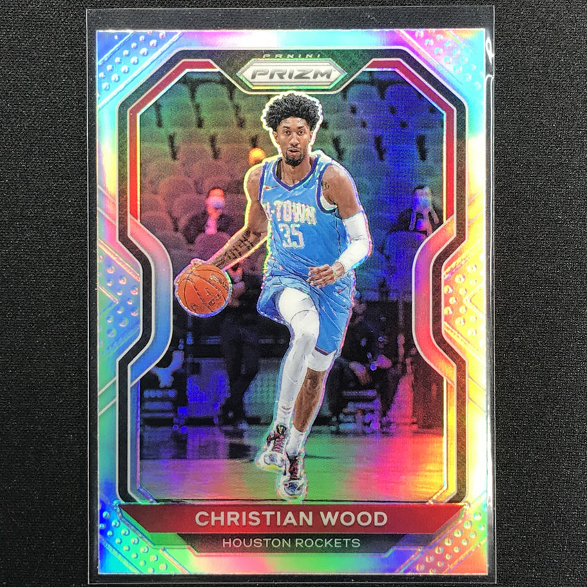 2020-21 Chronicles Christian Wood Prizm Update Silver No 501