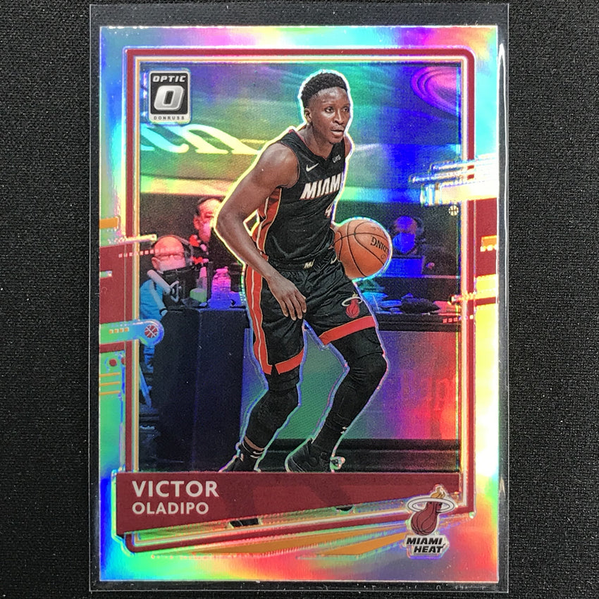 2020-21 Chronicles Victor Oladipo Donruss Optic Traded Silver Holo No 512