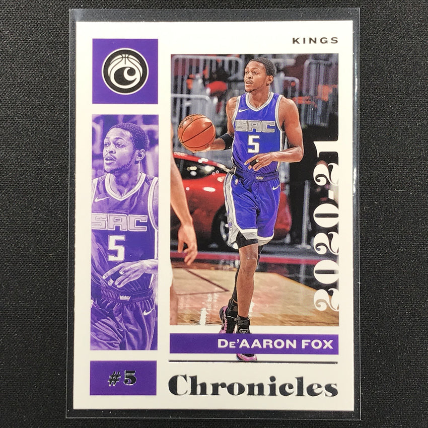2020-21 Chronicles Deaaron Fox Chronicles Base No 44