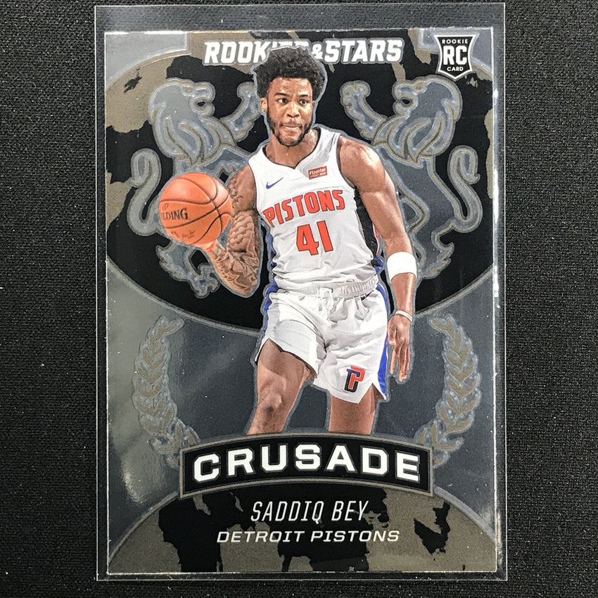 2020-21 Chronicles Saddiq Bey Rookies And Stars Crusade Rookie Base No 522
