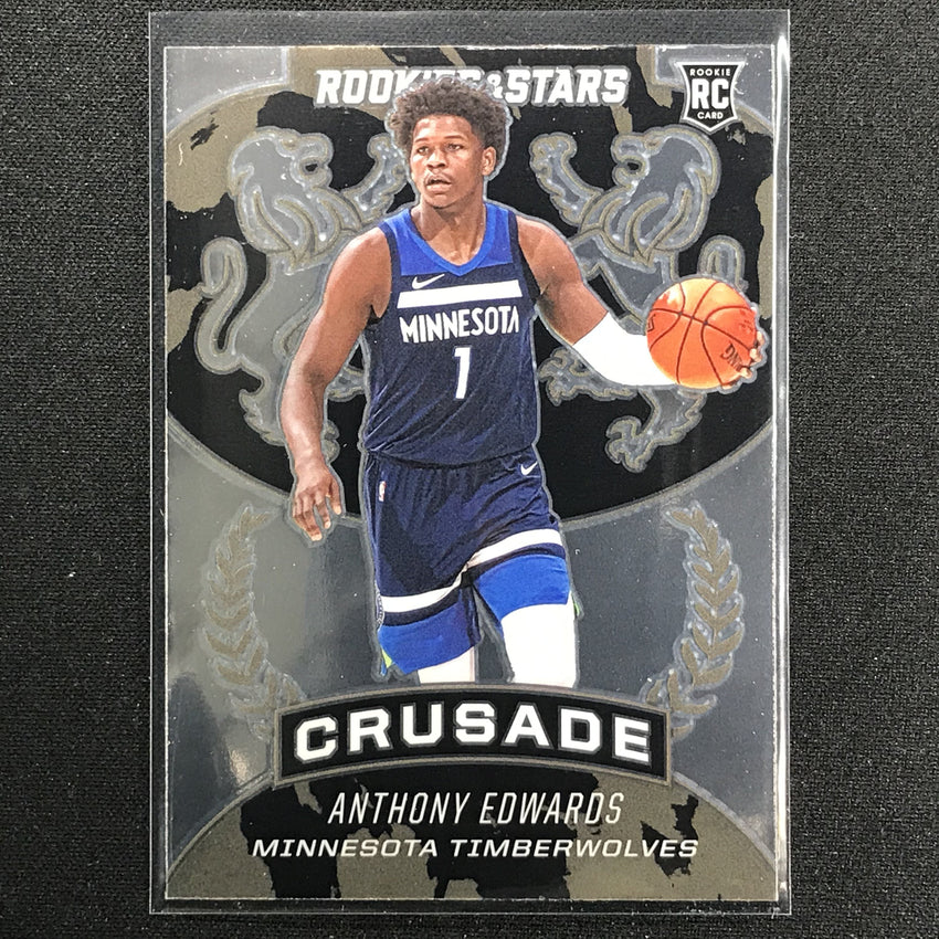 2020-21 Chronicles Anthony Edwards Rookies And Stars Crusade Rookie Base No 528
