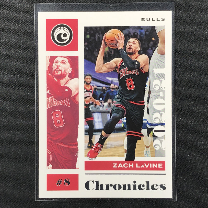 2020-21 Chronicles ZACH LAVINE Chronicles Base #4