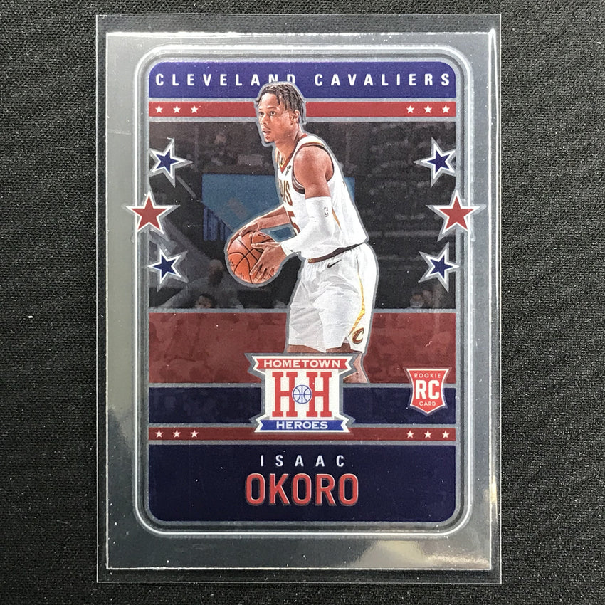 2020-21 Chronicles ISAAC OKORO Hometown Heroes Optic Rookie Base #559