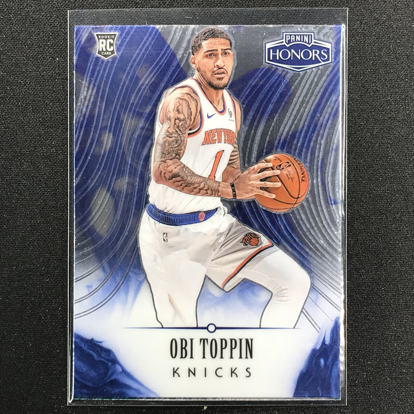 2020-21 Chronicles Obi Toppin Honors Rookie Base No 600