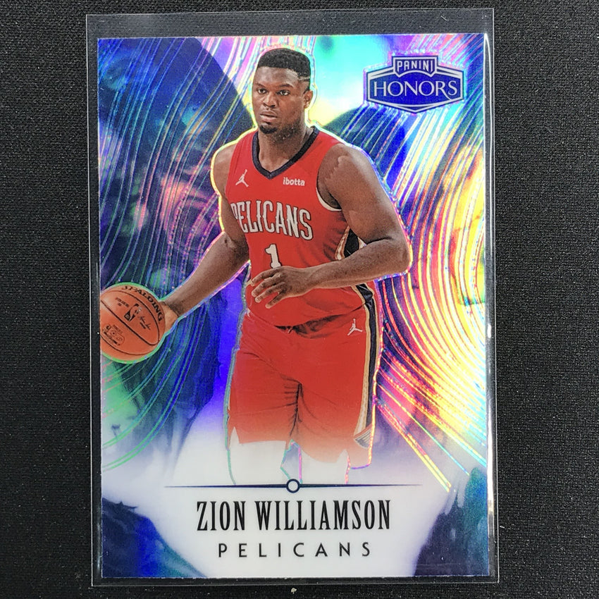 2020-21 Chronicles Zion Williamson Honors Silver Prizm No 589