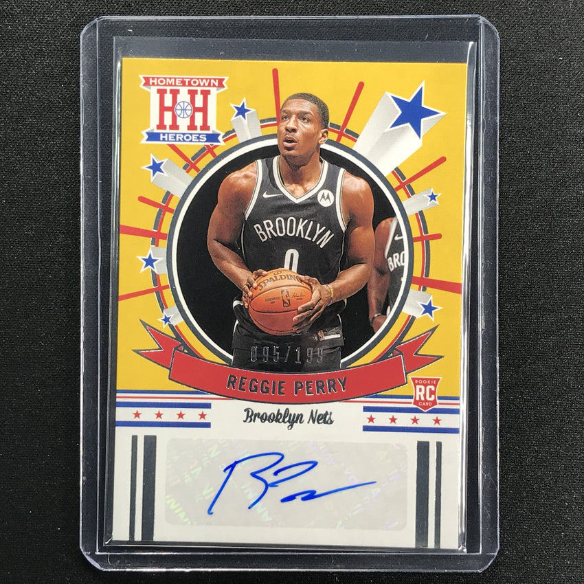 2020-21 Chronicles Reggie Perry Hometown Heroes Rookie Auto 95/199