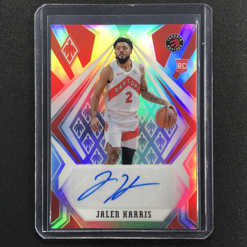 2020-21 Chronicles Jalen Harris Phoenix Rookie Auto Silver Prizm No Jha