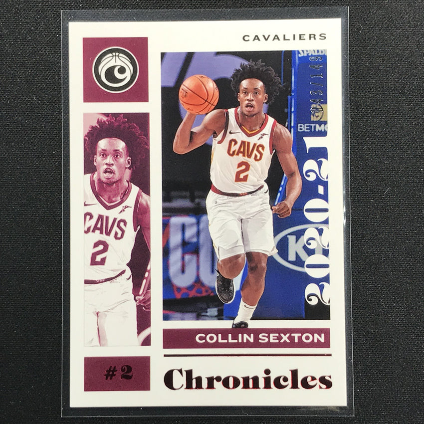 2020-21 Chronicles Collin Sexton Chronicles Base Red 43/149