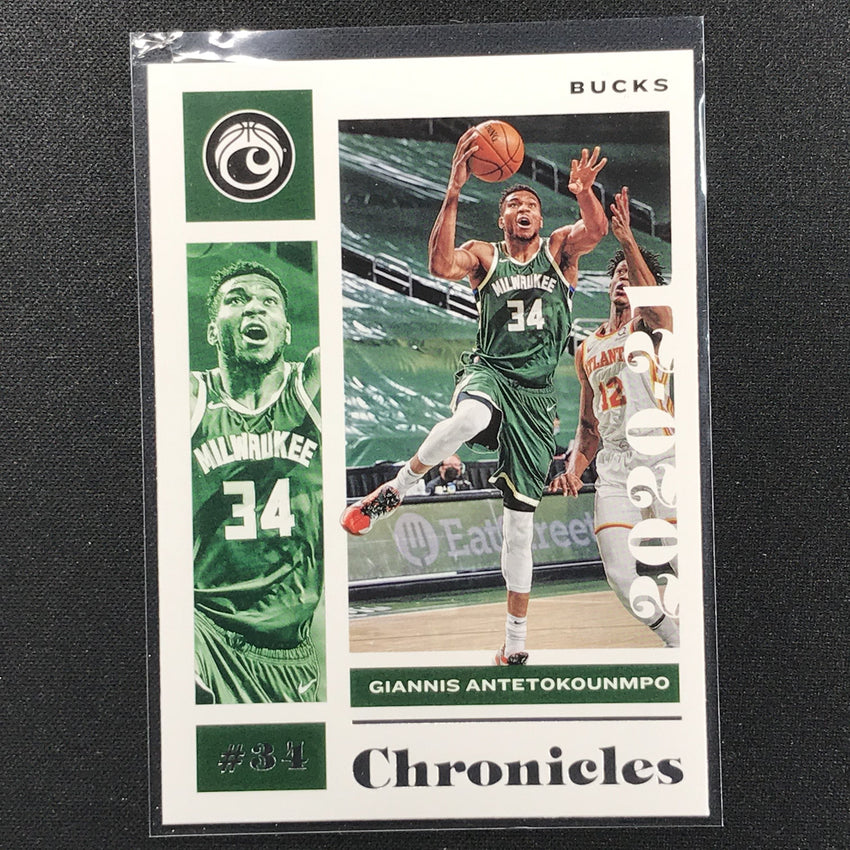 2020-21 Chronicles GIANNIS ANTETOKOUNMPO Chronicles Base #5