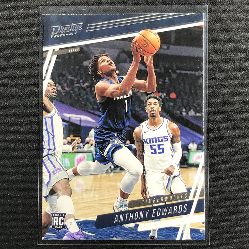 2020-21 Chronicles ANTHONY EDWARDS Prestige Rookie Base #58