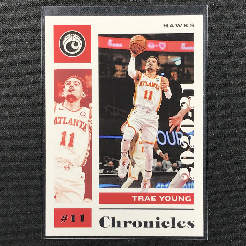 2020-21 Chronicles TRAE YOUNG Chronicles Base #7