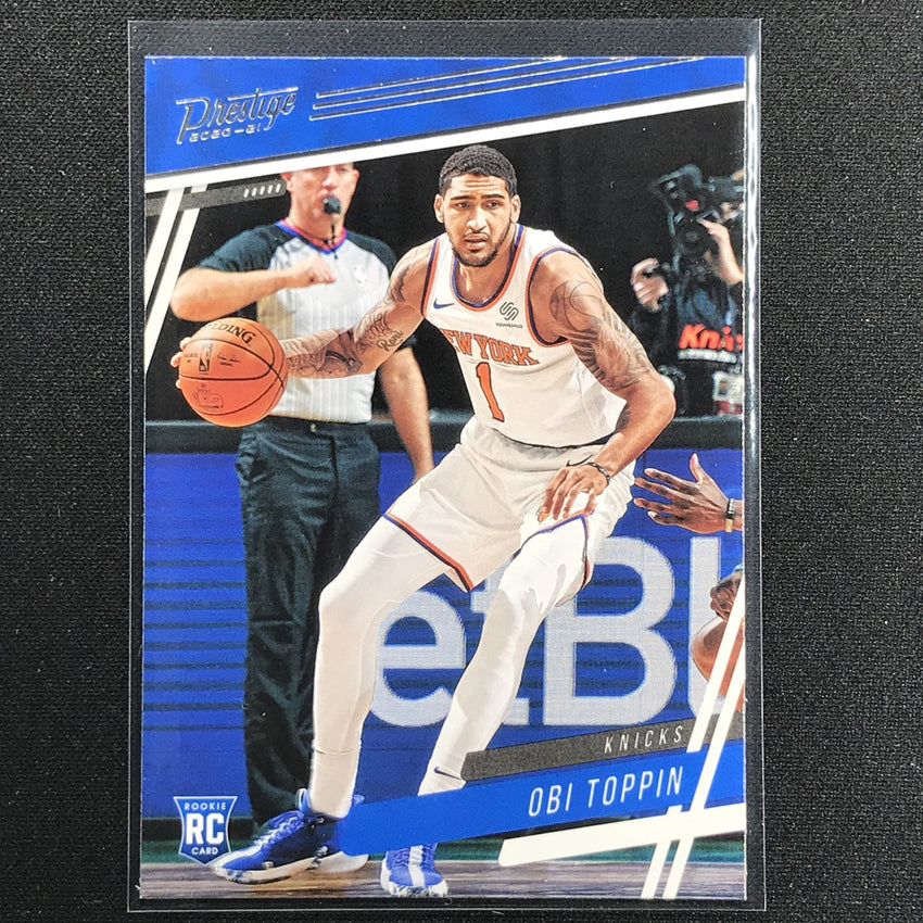 2020-21 Chronicles OBI TOPPIN Prestige Rookie Base #75