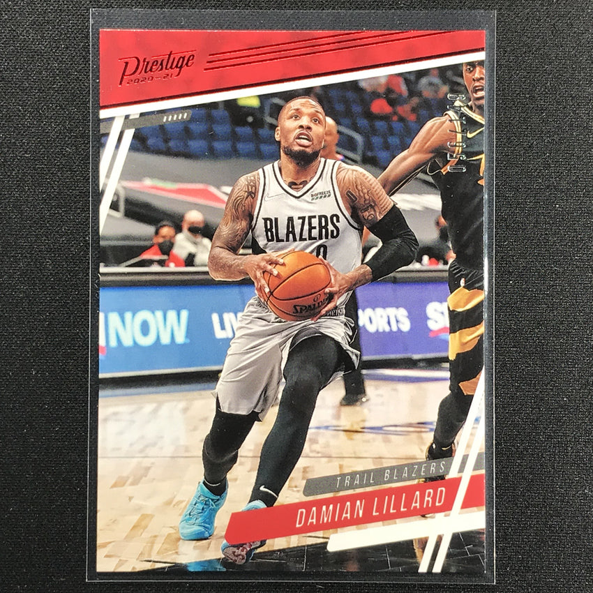 2020-21 Chronicles Damian Lillard Prestige Red 56/149