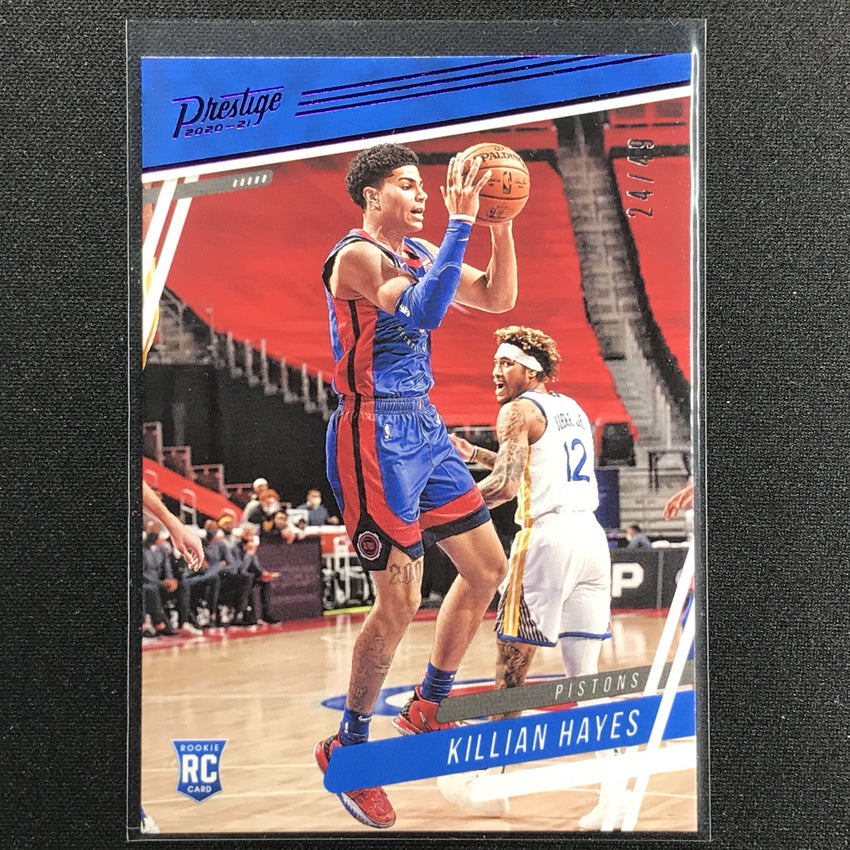 2020-21 Chronicles Killian Hayes Prestige Rookie Purple 24/49