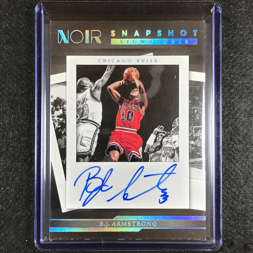 2022-23 Noir B.j. Armstrong Snapshot Signatures Auto Holo Silver 51/99