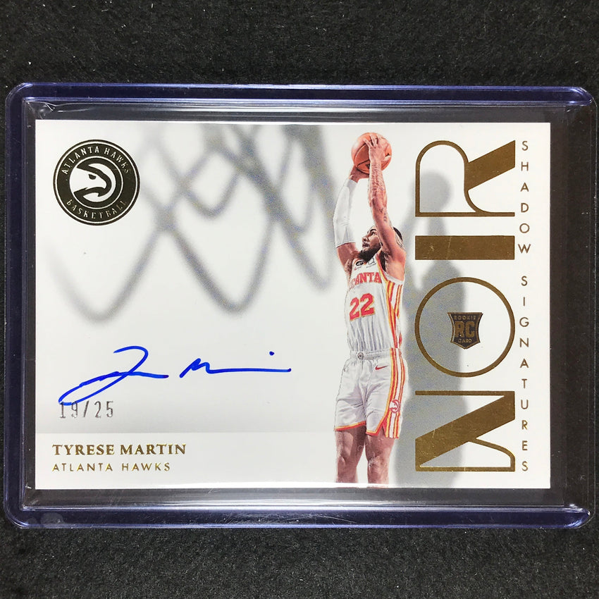 2022-23 Noir Tyrese Martin Shadow Signatures Auto Holo Gold 19/25