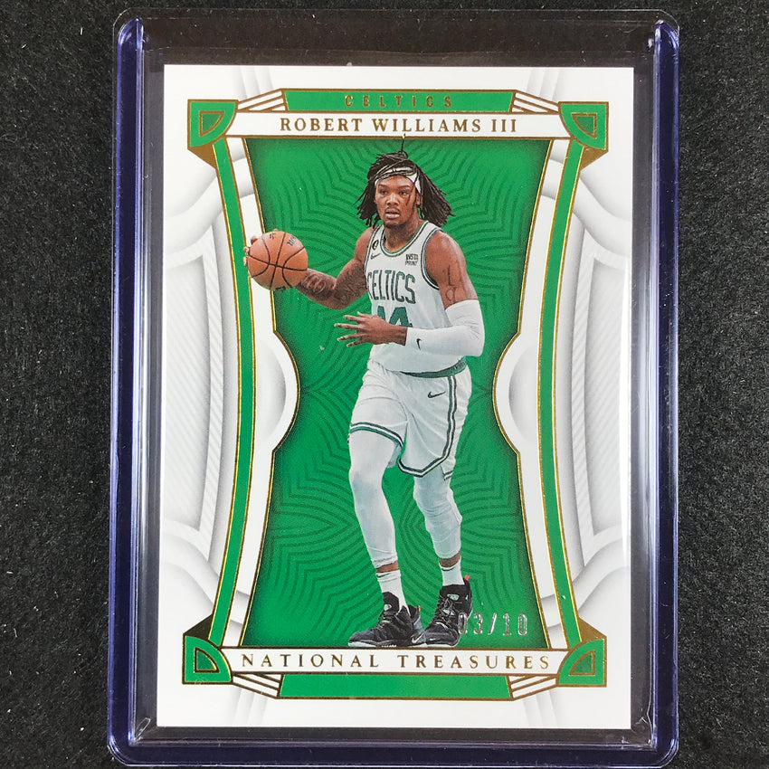 2022-23 National Treasures Robert Williams Iii Base Gold 3/10
